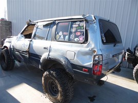 1991 TOYOTA LANDCRUISER SILVER 4.0 AT 4WD Z21362 